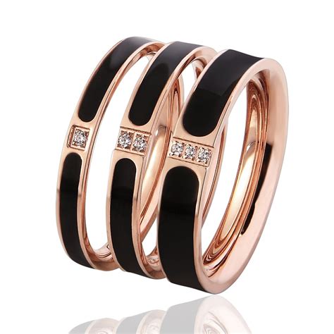 stuk top kwaliteit beroemde merk vrouwen ringen  maten emaille en kristal ring elegante en