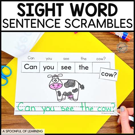 kindergarten sight word worksheets ideal  preschool