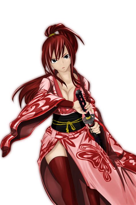 erza scarlet no bg by rocky on deviantart fairy tail girls fairy tail