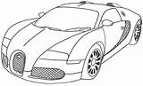 Bugatti Coloring Car Pages Veyron Sport Lamborghini Chiron Printable Auto Kleurplaat Kids Sports Cars Tuning Gallardo Clipart Race Print Color sketch template