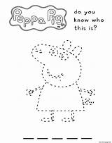 Pig Peppa Coloring Know Who Do Printable Pages sketch template