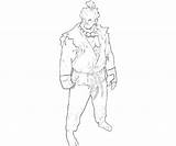 Akuma Capcom Marvel Vs Characters sketch template