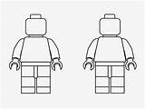 Lego Coloring Man Pages Drawing Men Clipart Head People Template Silhouette Colouring Kids Outline Sheets Clip Minifigures Movie Printable Book sketch template
