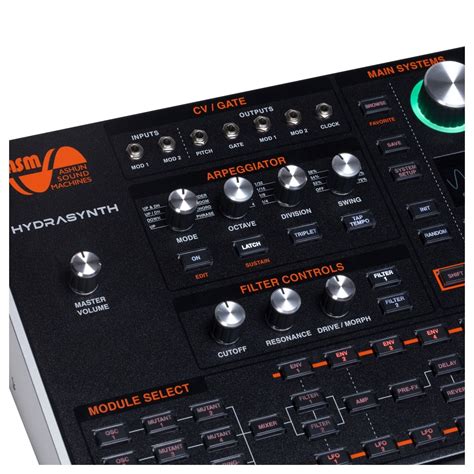 asm hydrasynth digital wave morphing synthesizer desktop  gearmusic