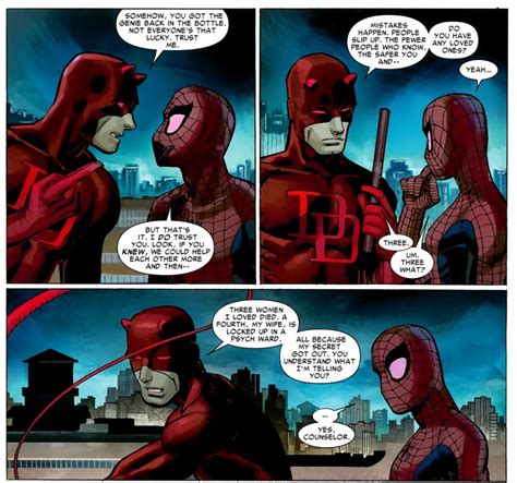 Why Isnt Daredevil Know Who Spider Man Is Discussion Daredevil