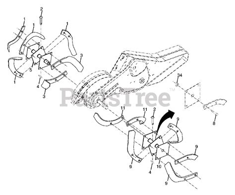 maxim mx    maxim tiller  tine assembly parts lookup  diagrams