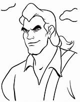 Gaston Beast Beauty Coloring Pages Disney Printable Kids 7b25 Princess Coloring4free Cartoons Color Awesome Funny Animated Screencaps 1140 Fanpop sketch template