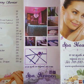 spa heaven    reviews day spas   myrtle ave