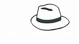 Hat Draw Easy Drawing Fedora Children Steps Beginners Cartoon Clipartmag sketch template