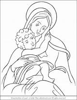 Mary Mother God Coloring Pages Catholic Color Lady Son Teresa Jesus Ash Wednesday Drawing Virgin Guadalupe Printable Printables Kindergarten Holy sketch template