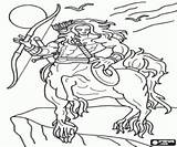 Centauro Mythologische Wesen Zentaur Bewaffneter Armado Centaur Gewapende Armato Wezens Kleurplaten Mitologici Esseri sketch template
