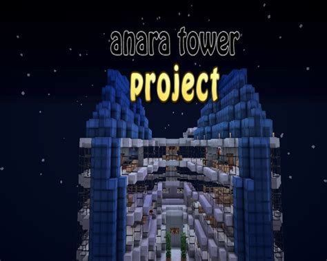 anara tower finished minecraft project