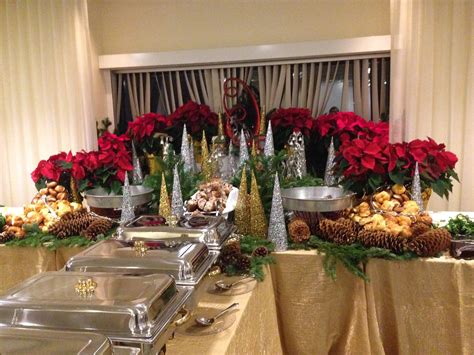 buffet display   holiday party jules catering christmas buffet