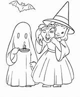 Coloring Halloween Costume Costumes Witch Ghost Color Kids Pages Sheets Printable Fun Cute Book Pumpkins Mask Bright Because Fall Colors sketch template