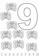 Coloring Pages Number Color Printable Numbers Difficult Adults Getcolorings Print sketch template