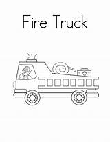Fire Coloring Engine Pages Drawing Color Kids sketch template