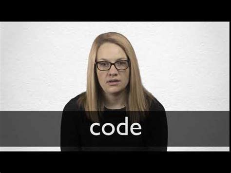 code definition  meaning collins english dictionary