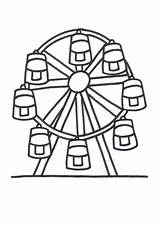 Wheel Ferris Coloring Pages Color Colouring Designlooter 794px 54kb sketch template