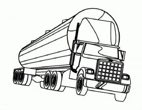 trucks coloring pages coloring home