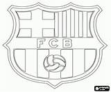 Barca Barcelona Fc Coloring Barça Emblem Flags Liga Emblems Spanish League Football Pages La 250px 88kb sketch template