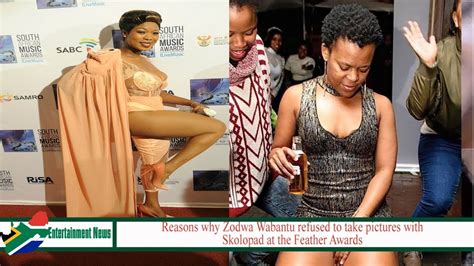 reasons why zodwa wabantu refused to take pictures with skolopad at the