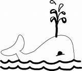 Whale Coloring Pages Clipart Clip Blue Cliparts Cartoon Color Animal Kids Drawing Shamu Killer Whales Preschool Line Empty Library Print sketch template