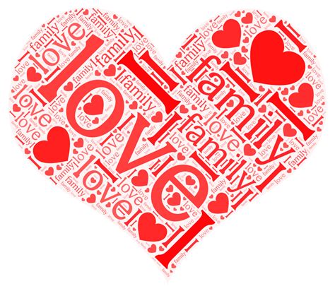 love  family wordartcom