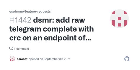 dsmr add raw telegram complete  crc   endpoint