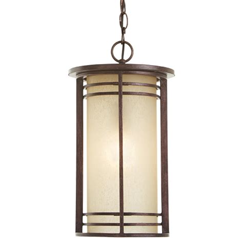 home decorators collection  light bronze outdoor pendant  amber glass   home depot