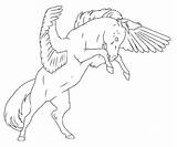Pegasus Kidsplaycolor sketch template