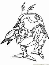 Digimon Coloringhome Shoutmon sketch template