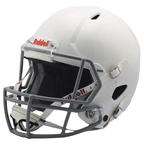 riddell victor youth football helmet whitegray  small walmartcom