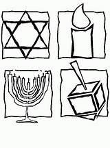 Coloring Pages Menorah Jewish Book Popular Other sketch template
