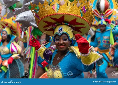 rotterdam summer carnaval  parade editorial image image  brasilian colors
