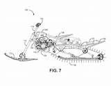 Patent Cat Arctic Snow Bike Application sketch template