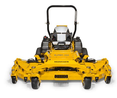 hustler super 104 commercial zero turn mower roe