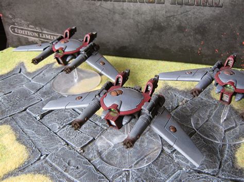 hard edge painting forgeworld tau remora drones