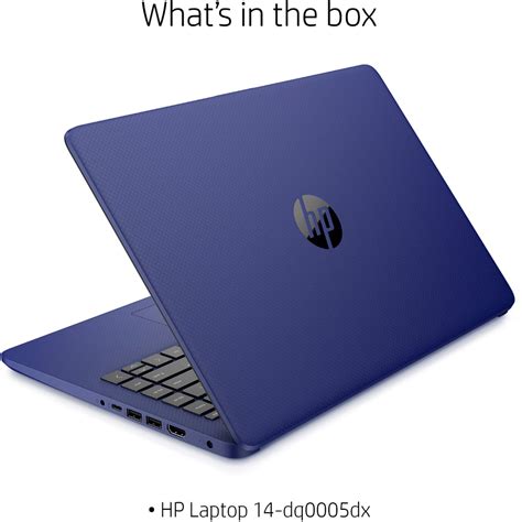 hp  laptop intel celeron gb memory gb emmc indigo blue  dqdx  buy