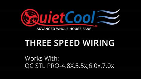speed wiring quietcool  house fans  vimeo