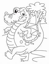 Coloring Alligator Pages Evening Walk Crocodile Kids Printable Books Colouring Color Sheets Animals Comments Drawings Animal Library Designlooter Choose Board sketch template