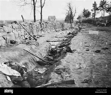 battle  chancellorsville   confederate dead  stone wall