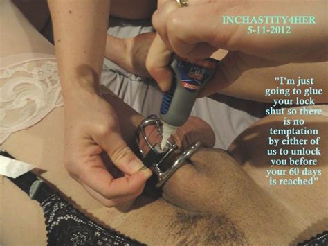 tricked into chastity captions permanent