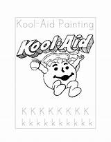 Kool Aid Man Drawing Coloring Painting Pages Kid Printable Getdrawings sketch template