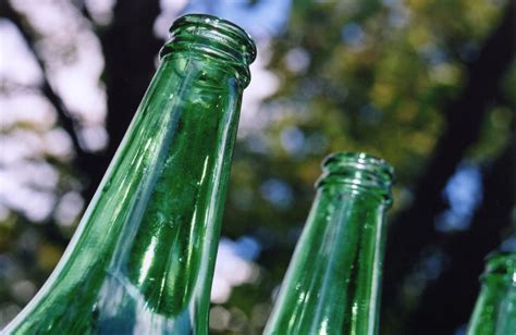 green bottles  photo  freeimages