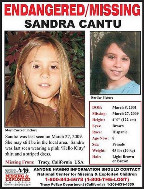 body of missing eight year old sandra cantu found in suitcase dumped in