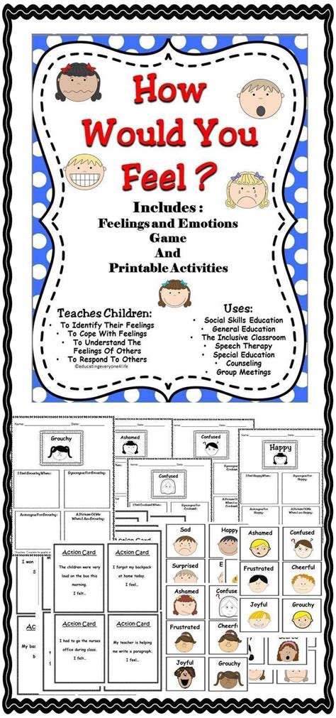 Printable Social Skills Activities Worksheets