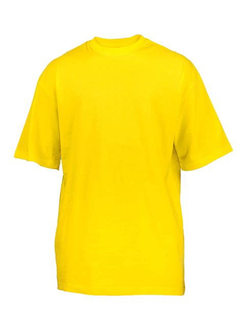 yellow tshirt clipart