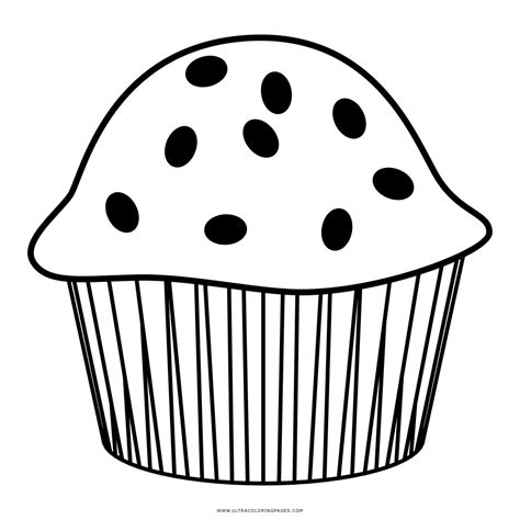 muffin coloring page ultra coloring pages
