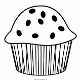 Muffin Coloring Pages Cupcake Color Print Ultracoloringpages sketch template