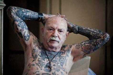 pensioners show off skin covered in tattoos daily mail online